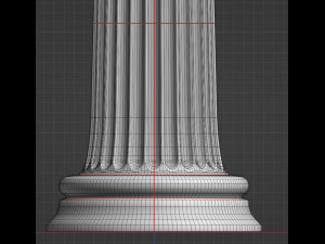 Greek column 3D Model
