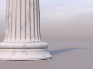 Greek column 3D Model