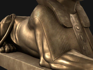 Sphinx from London 3D Model