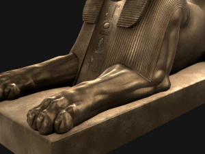 Sphinx from London 3D Model