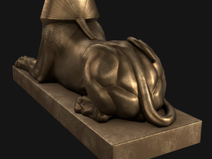 Sphinx from London Modelo 3D