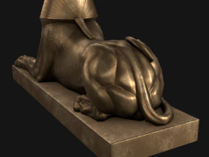 Sphinx from London 3D Model