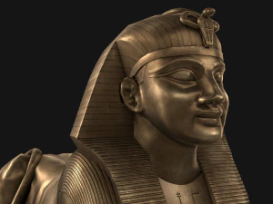 Sphinx from London 3D Model