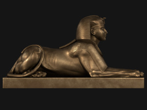Sphinx from London Modelo 3D