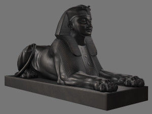 Sphinx from London Modelo 3D