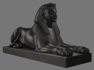 Sphinx from London 3D Model