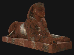 Sphinx from London 3D Model