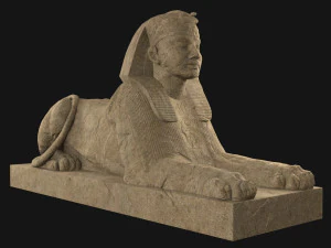 Sphinx from London 3D Model