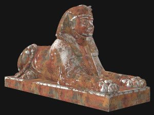 Sphinx from London 3D Model