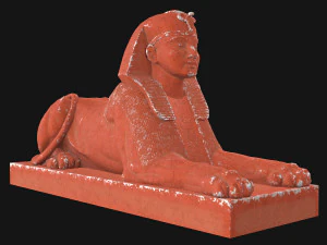 Sphinx from London 3D Model
