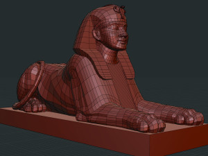 Sphinx from London Modelo 3D