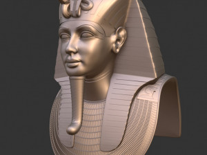 Tutankhamun Mask 3D Print Model