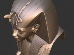 Tutankhamun Mask 3D Print Model