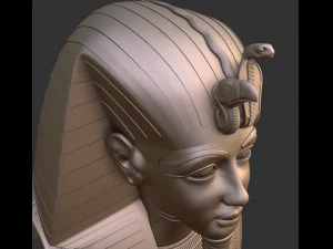 Tutankhamun Mask 3D Print Model
