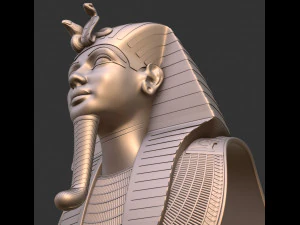 Tutankhamun Mask 3D Print Model