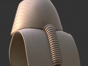 Tutankhamun Mask 3D Print Model