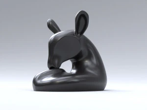 Deer Sculpture 3D Print Model