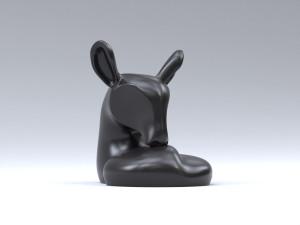Deer Sculpture 3D 打印模型