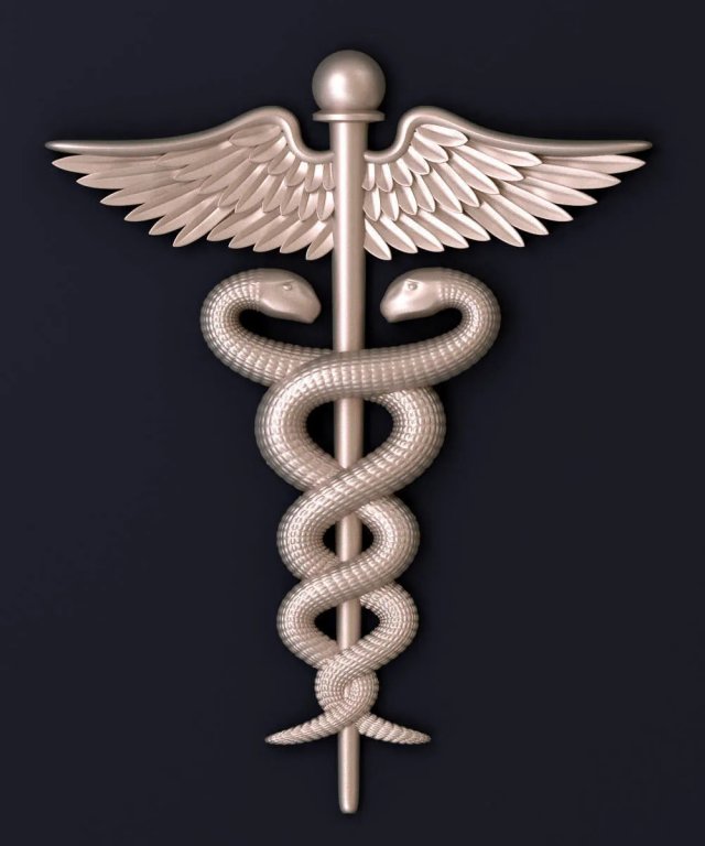 Medical symbol Modello di stampa 3D .c4d .max .obj .3ds .fbx .stl .blend 