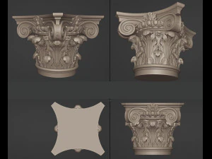 Capital Classical 3D Print Model