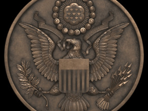 Great Seal USA Modelo 3D