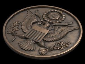 Great Seal USA Modèle 3D
