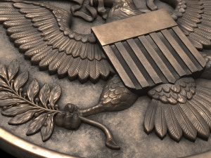 Great Seal USA Modèle 3D