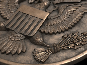 Great Seal USA Modèle 3D