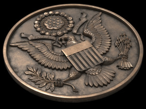 Great Seal USA Modèle 3D