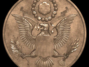 Great Seal USA 3D Model