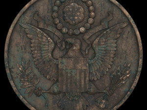 Great Seal USA Modèle 3D