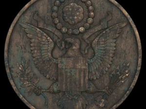 Great Seal USA 3D Model