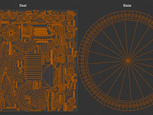 Great Seal USA 3D Model