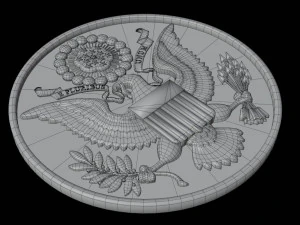 Great Seal USA 3D Model