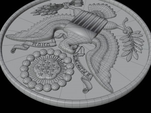 Great Seal USA Modèle 3D