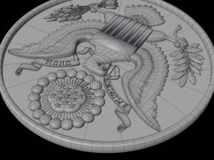 Great Seal USA 3D Model
