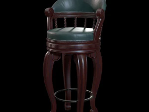 बार की स्टूल 3D मॉडल