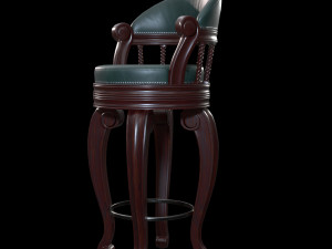 Bar Stool Model 3D