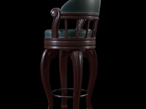 Bar Stool Model 3D