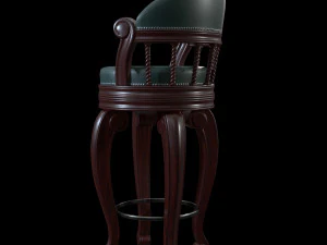 Bar Stool 3D Model