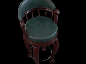 Bar Stool Model 3D
