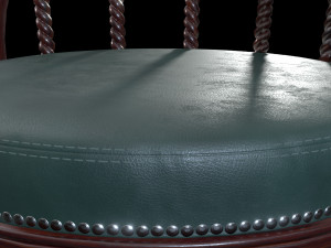 Bar Stool Model 3D