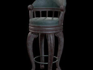 Bar Stool 3D Model