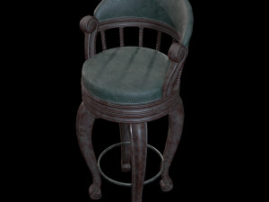 Bar Stool Model 3D