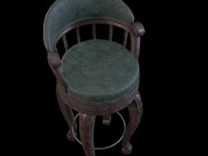 Bar Stool 3D Model