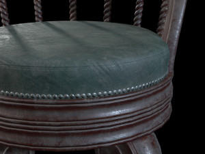 Bar Stool Model 3D