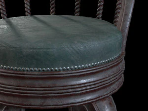 Bar Stool 3D Model