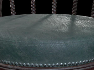 Bar Stool 3D Model
