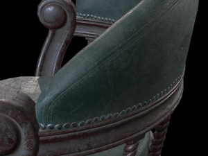 Bar Stool Model 3D