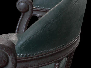 Bar Stool 3D Model